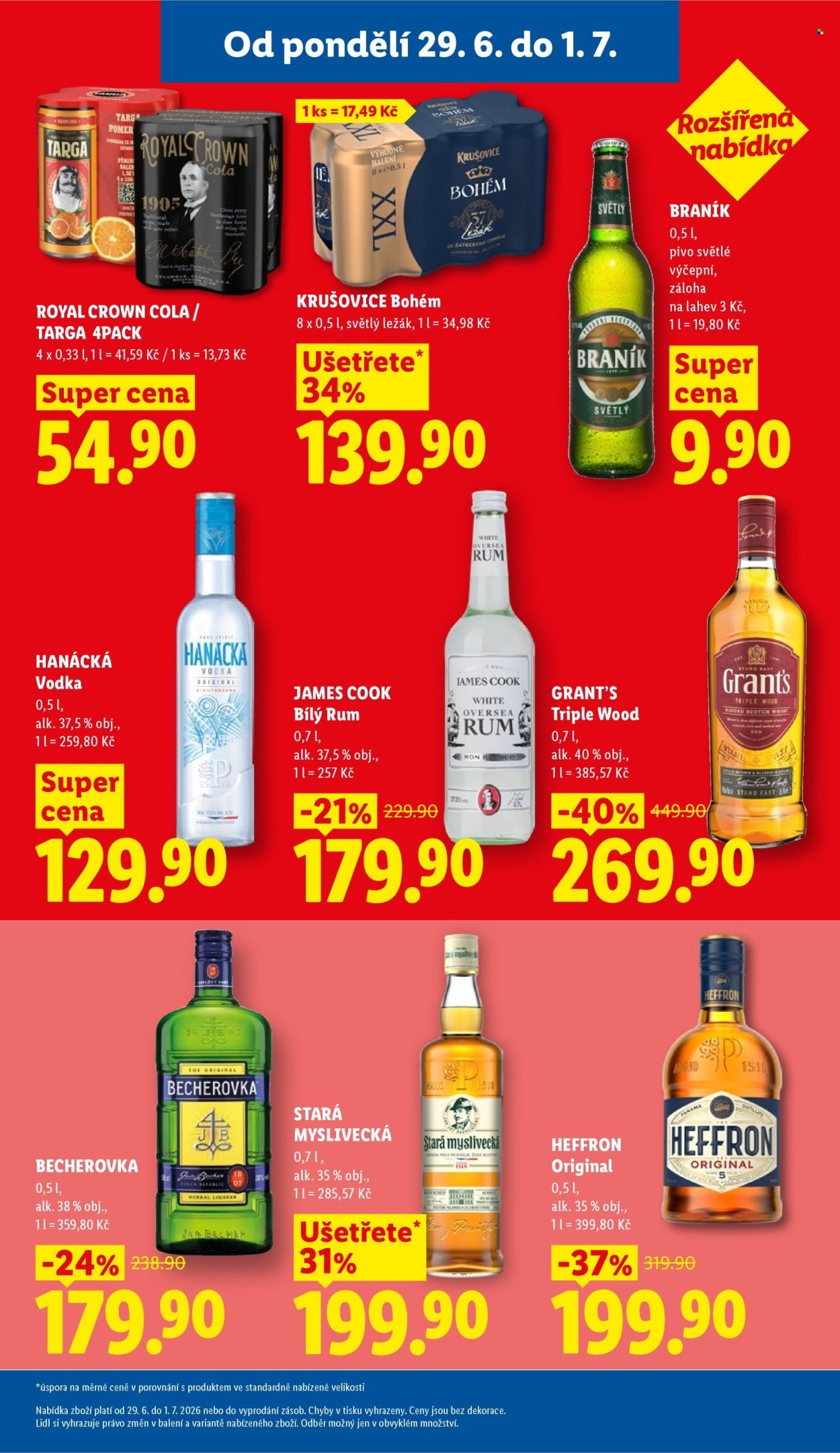 LIDL leták - Od pondělí 29.6.2026