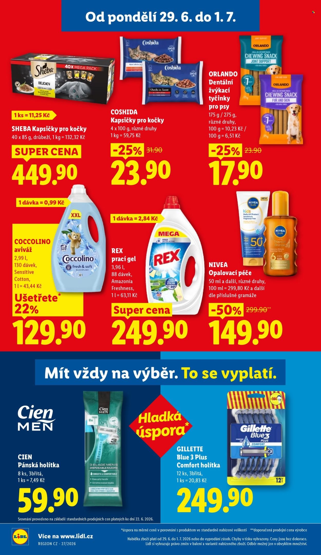 LIDL leták - Od pondělí 29.6.2026