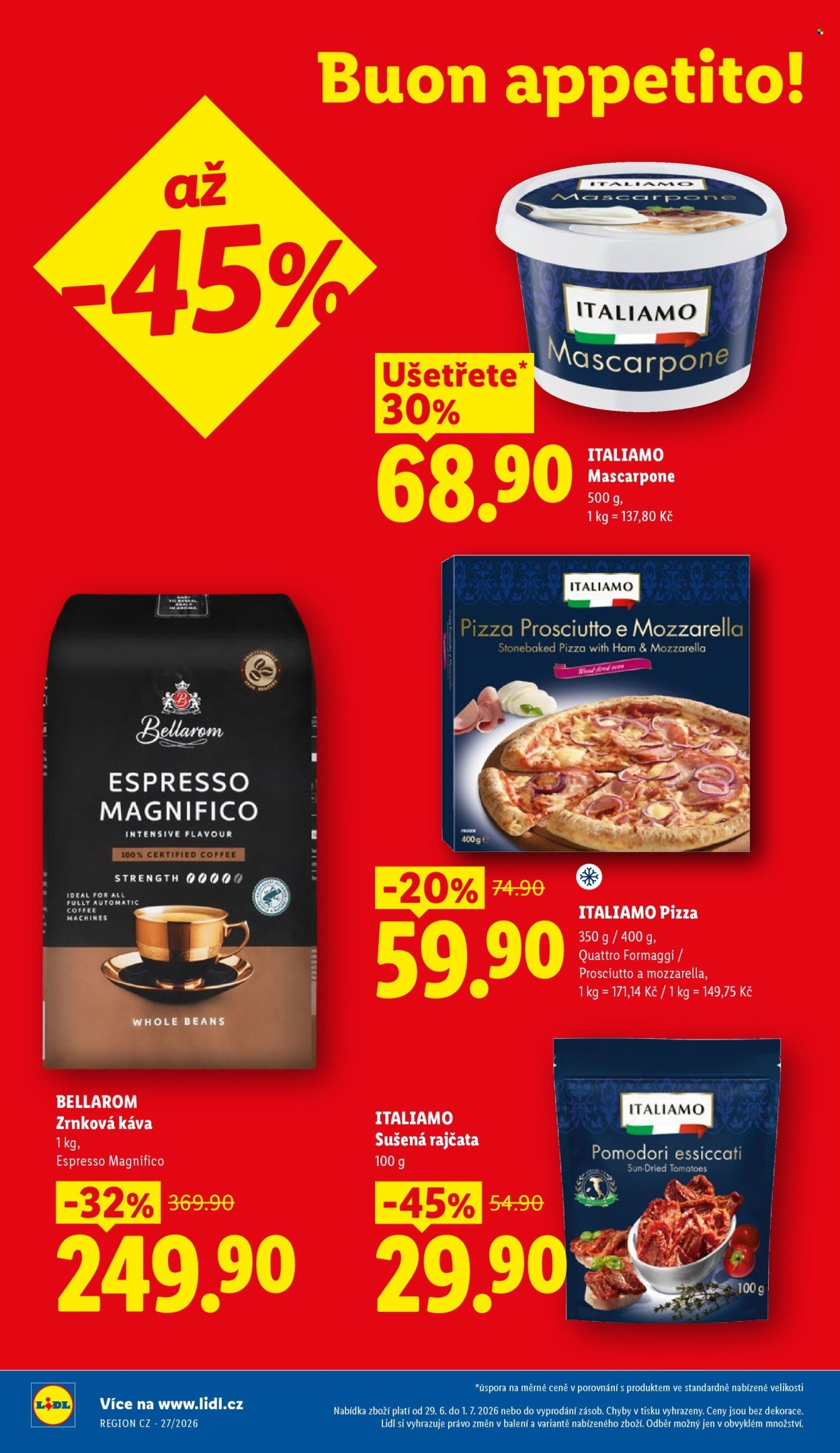 LIDL leták - Od pondělí 29.6.2026