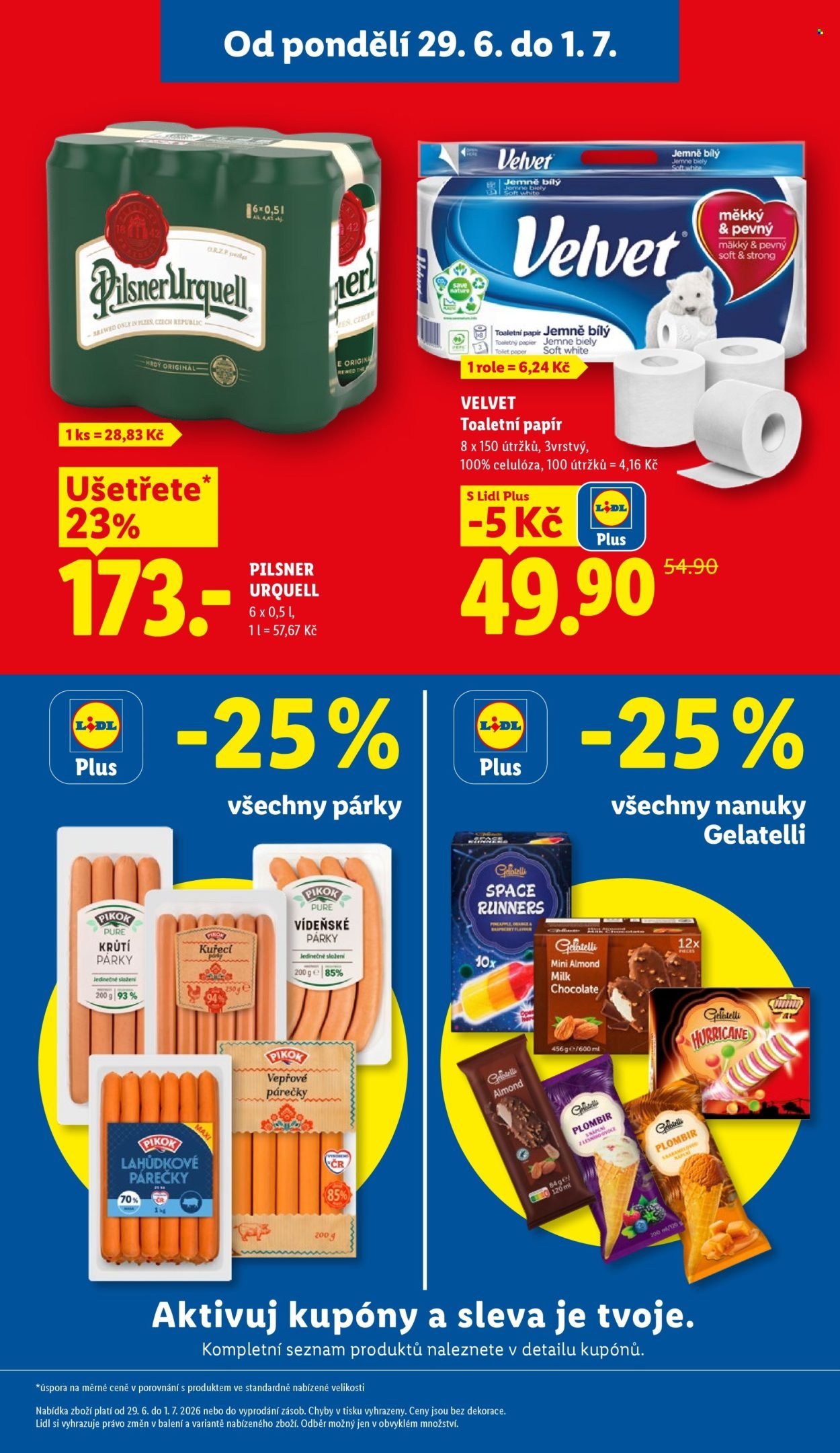 LIDL leták - Od pondělí 29.6.2026