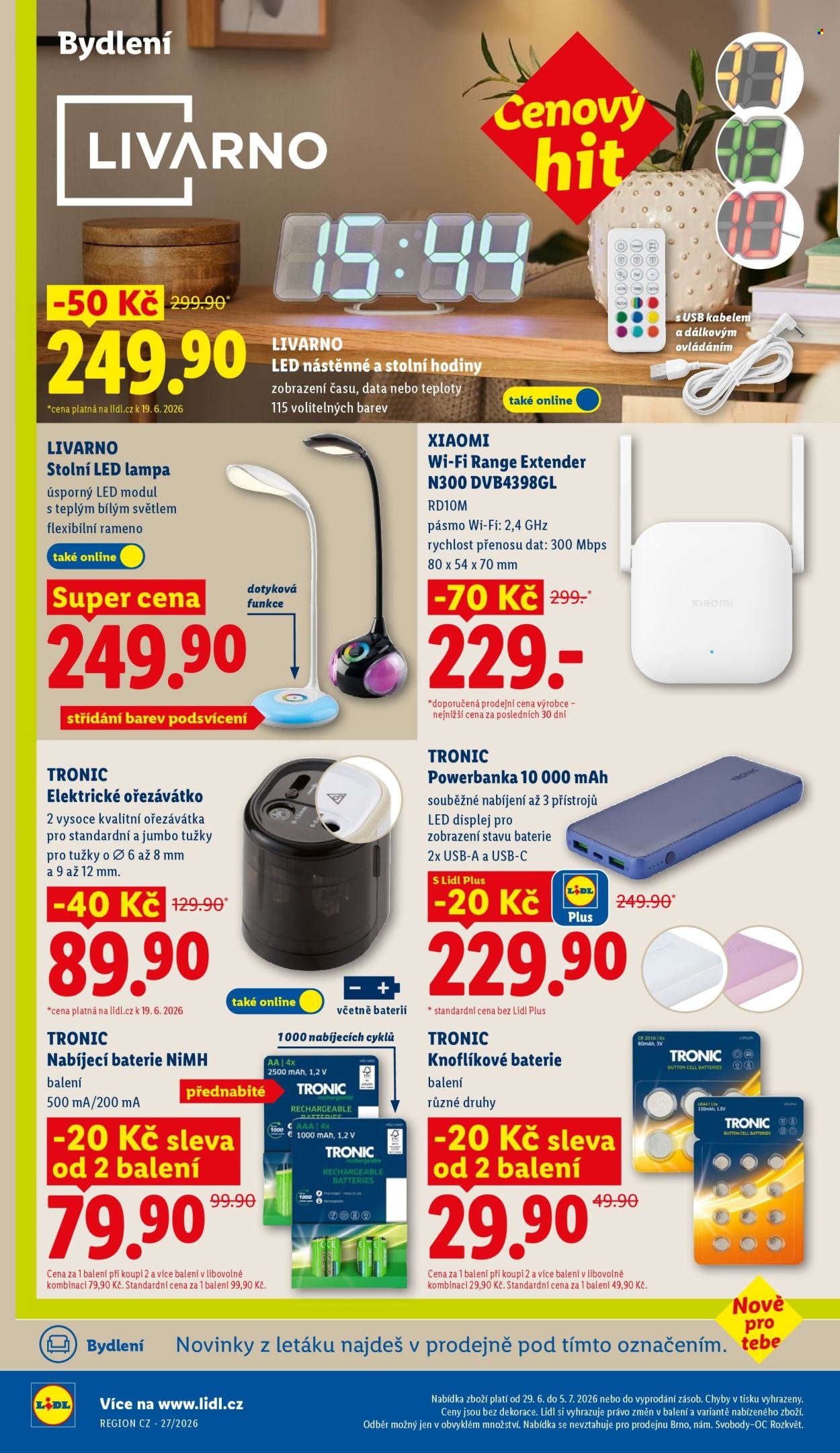 LIDL leták - Od pondělí 29.6.2026