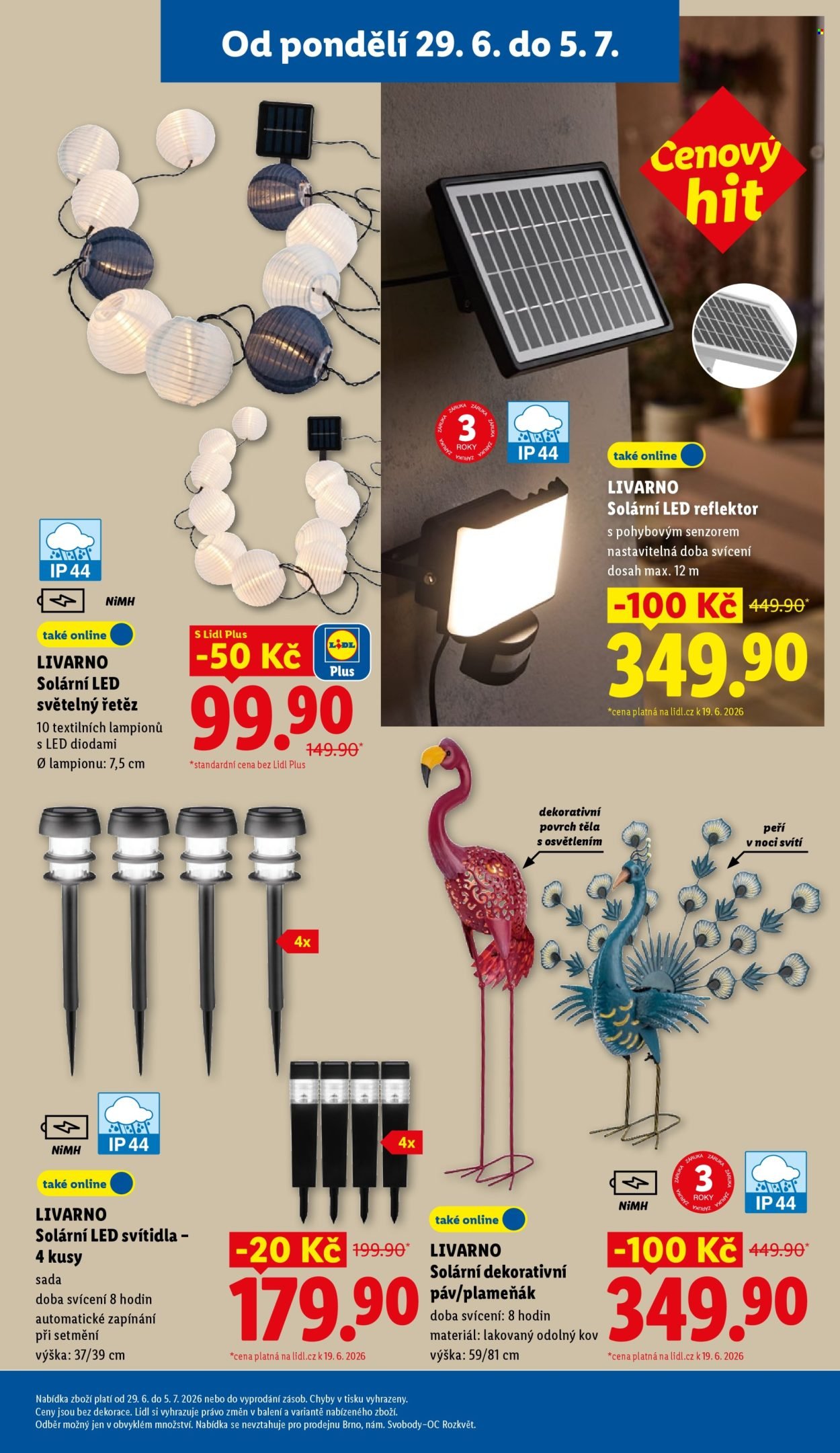 LIDL leták - Od pondělí 29.6.2026
