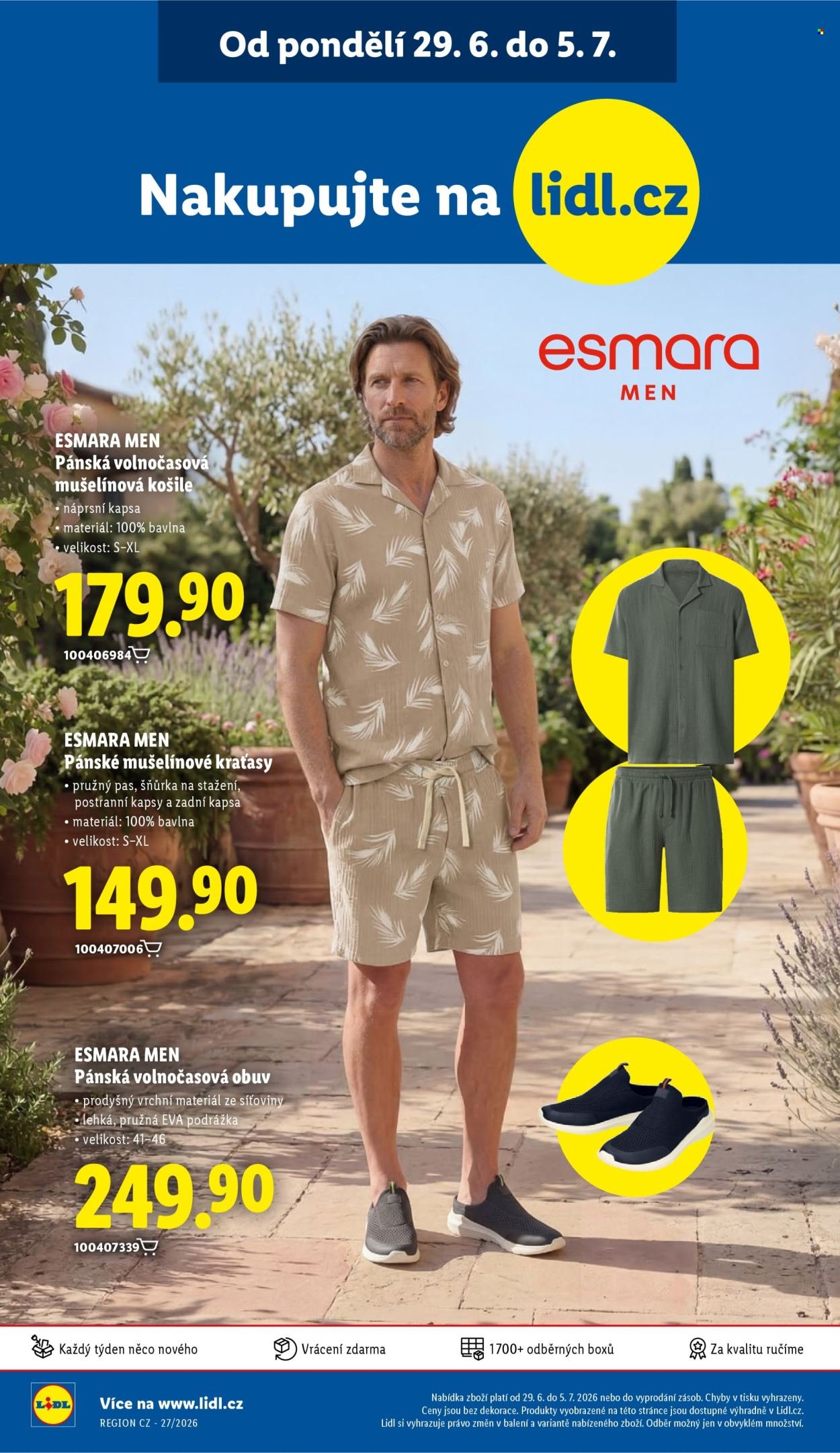 LIDL leták - Od pondělí 29.6.2026