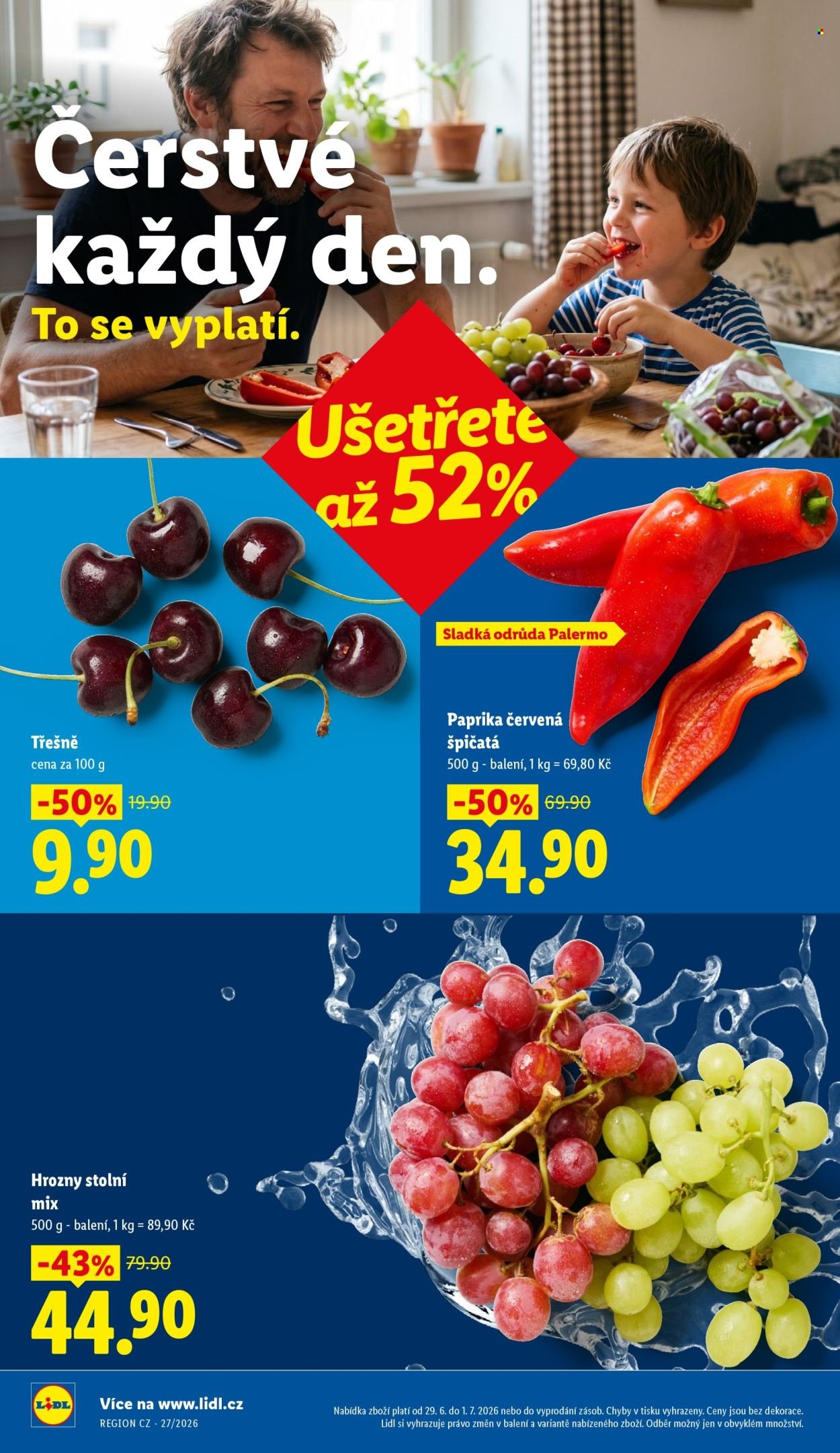 LIDL leták - Od pondělí 29.6.2026