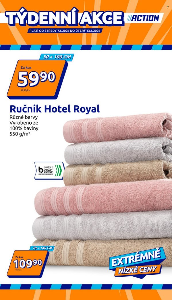 ACTION leták - Od středy 7.1.2026 (2026-01-07 - 2026-01-13)