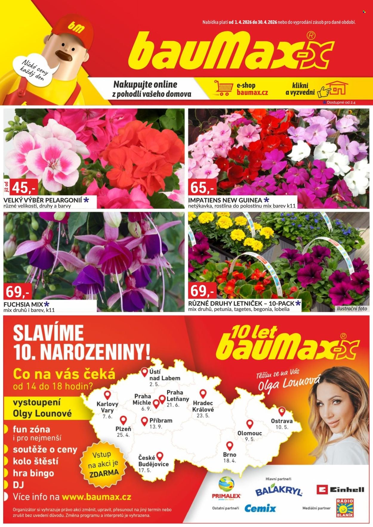 BAUMAX leták - Od středy 1.4.2026 (2026-04-01 - 2026-04-30)