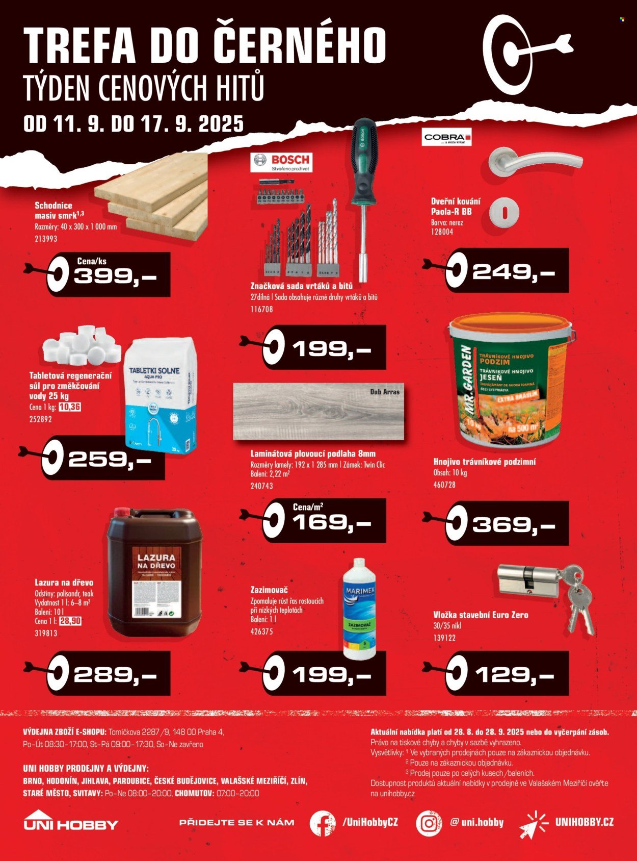 UNI HOBBY leták - Natři oprav vylepši! (2025-08-28 - 2025-09-28)