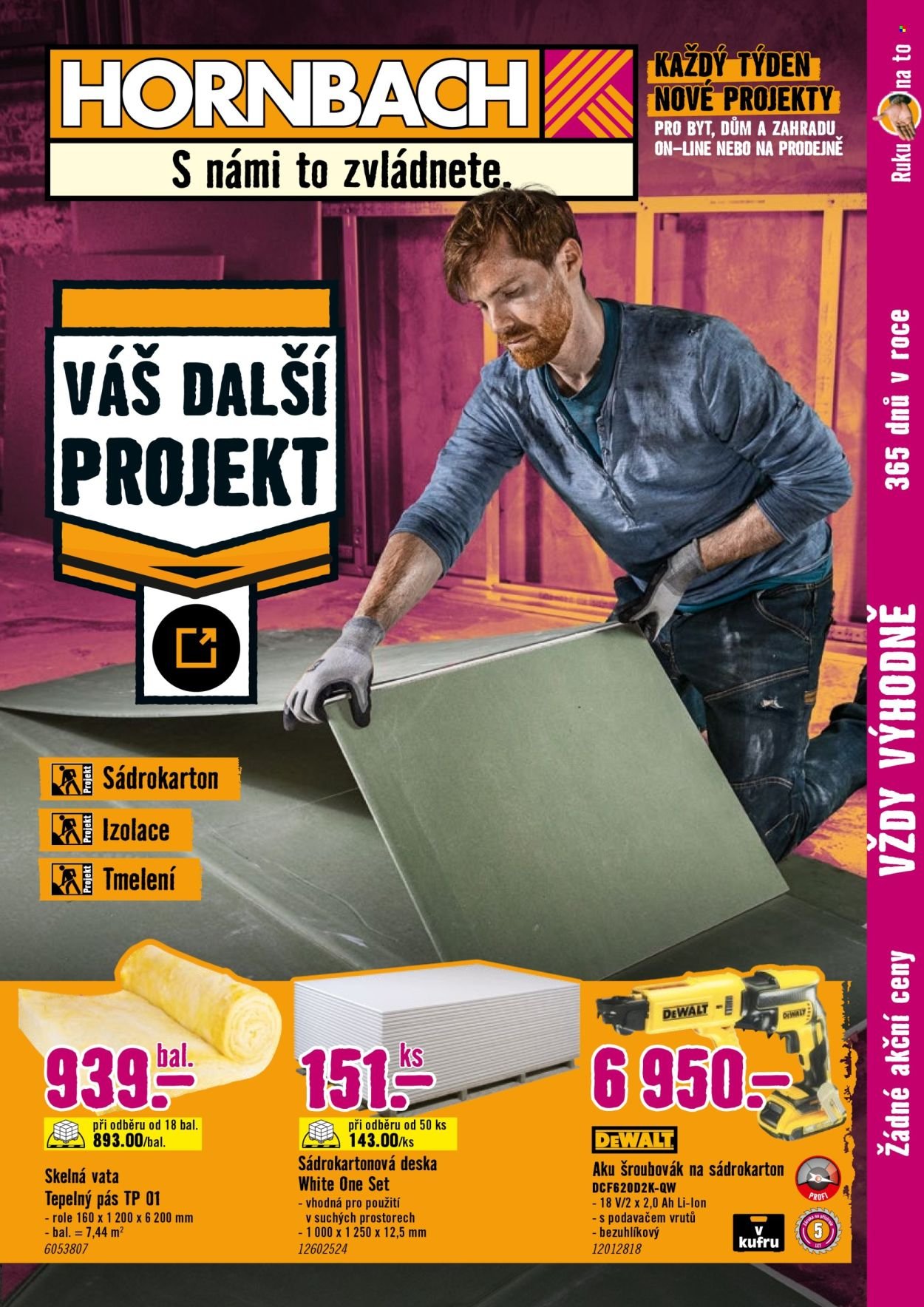 HORNBACH leták - Váš další projekt - Suchá výstavba