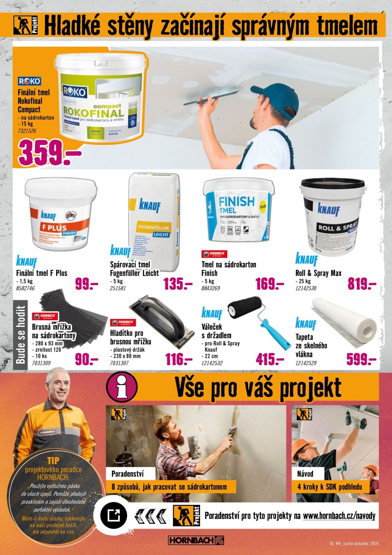 HORNBACH leták - Váš další projekt - Suchá výstavba