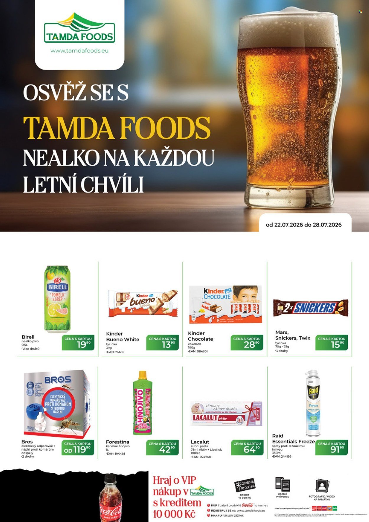 TAMDA FOODS leták - Od středy 22.7.2026
