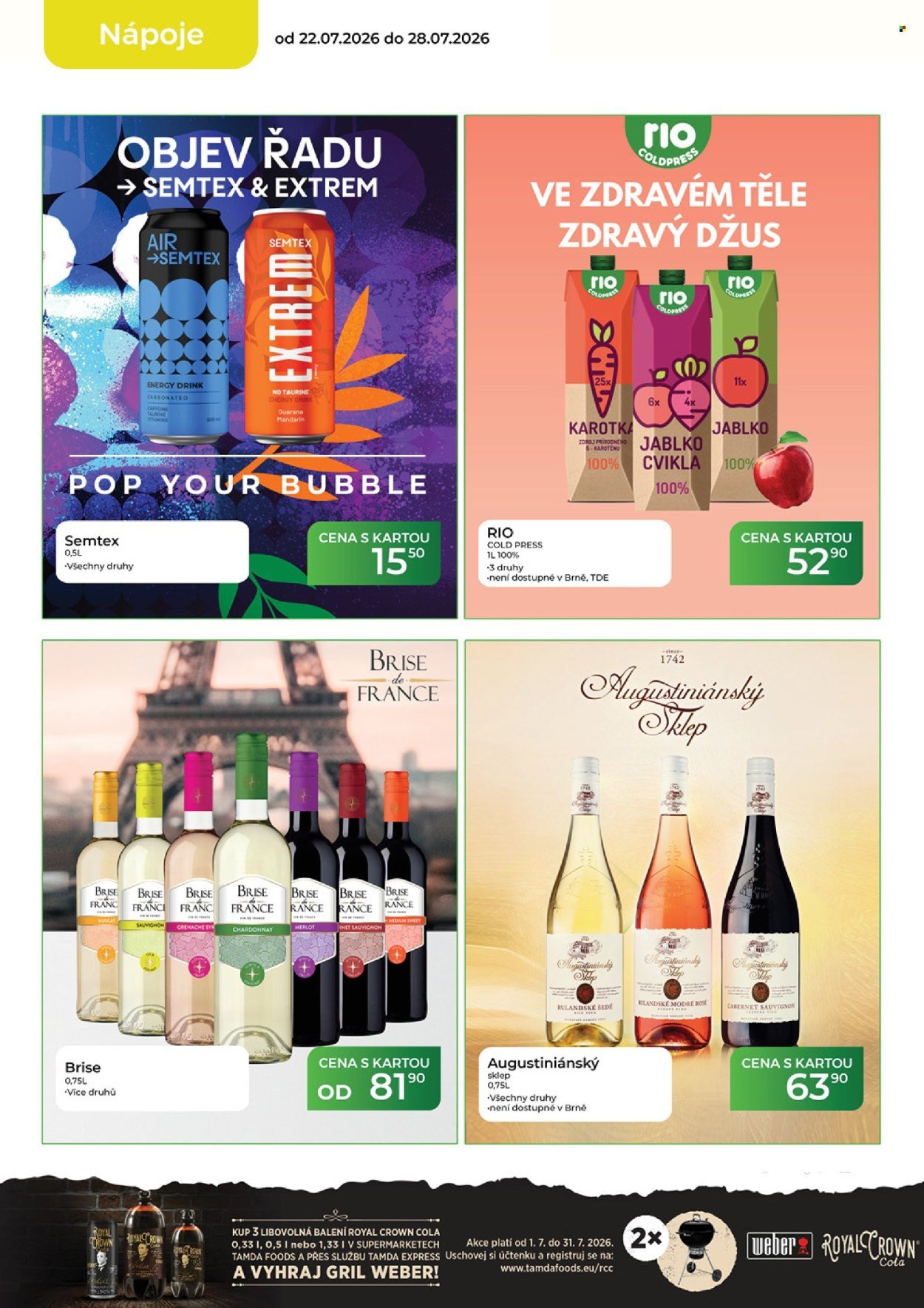 TAMDA FOODS leták - Od středy 22.7.2026