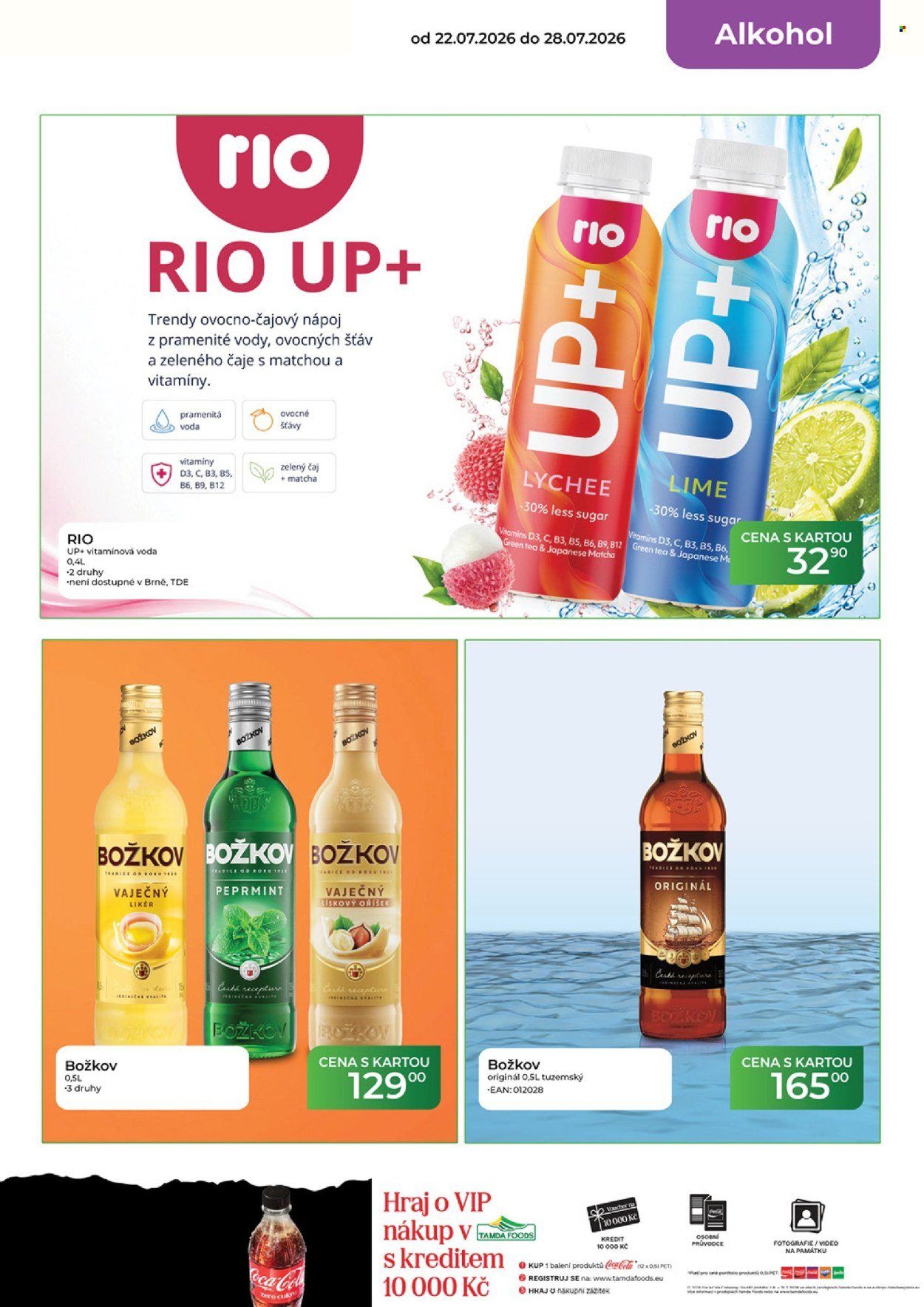 TAMDA FOODS leták - Od středy 22.7.2026
