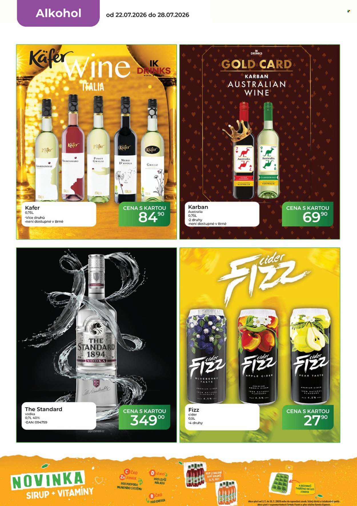 TAMDA FOODS leták - Od středy 22.7.2026