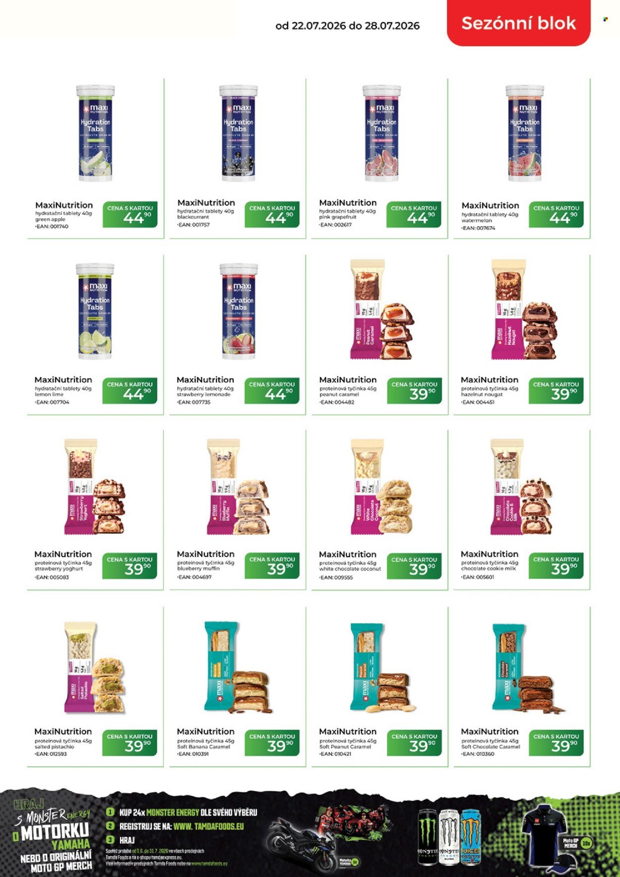 TAMDA FOODS leták - Od středy 22.7.2026