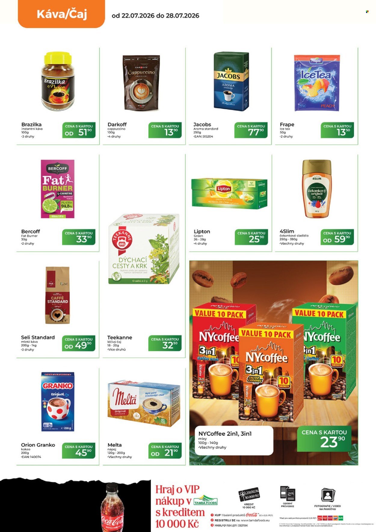 TAMDA FOODS leták - Od středy 22.7.2026