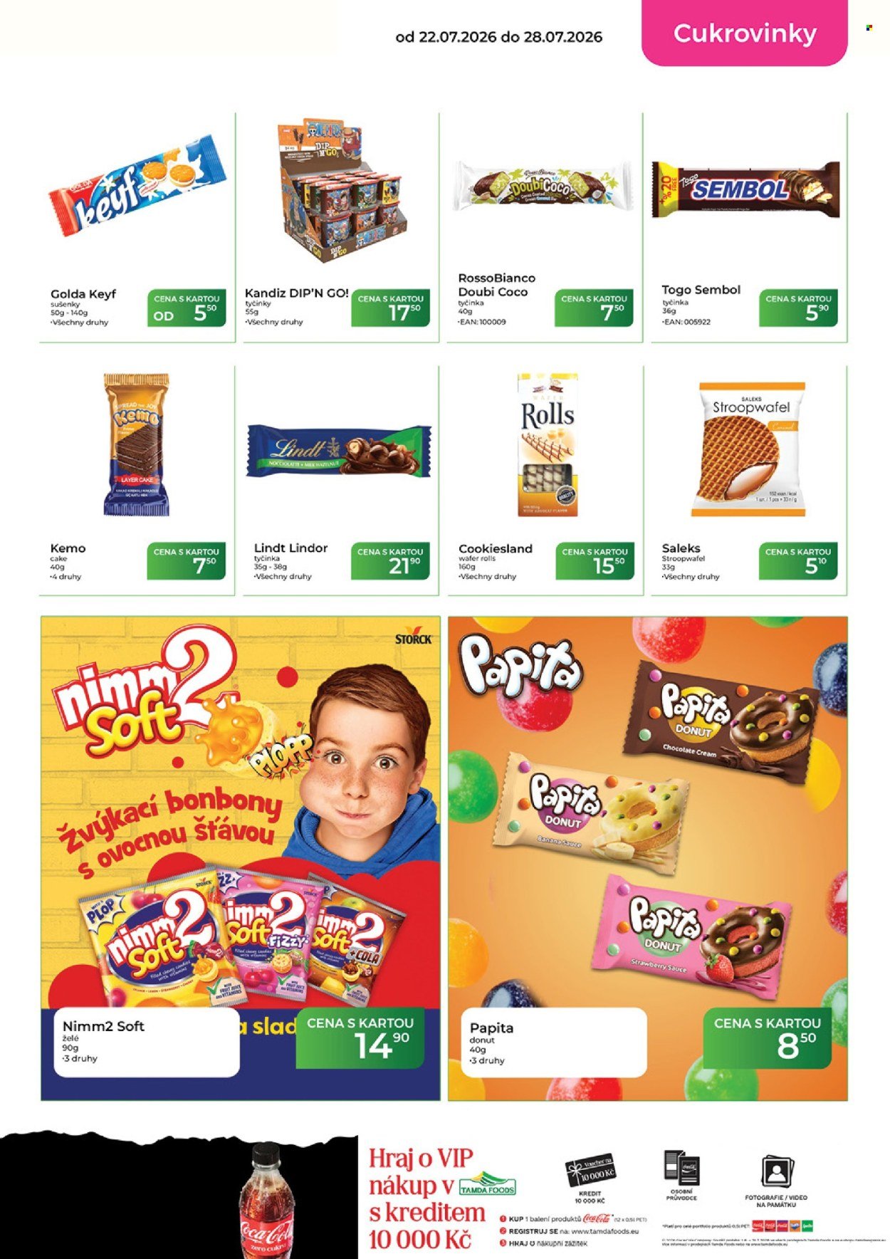 TAMDA FOODS leták - Od středy 22.7.2026