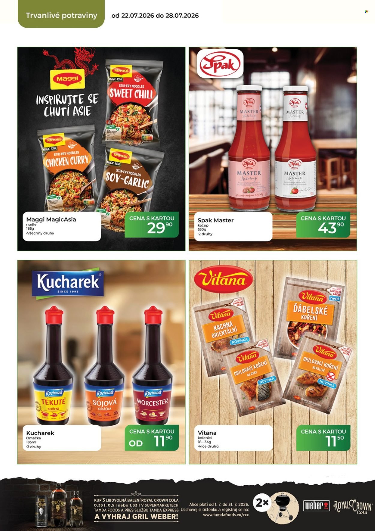 TAMDA FOODS leták - Od středy 22.7.2026