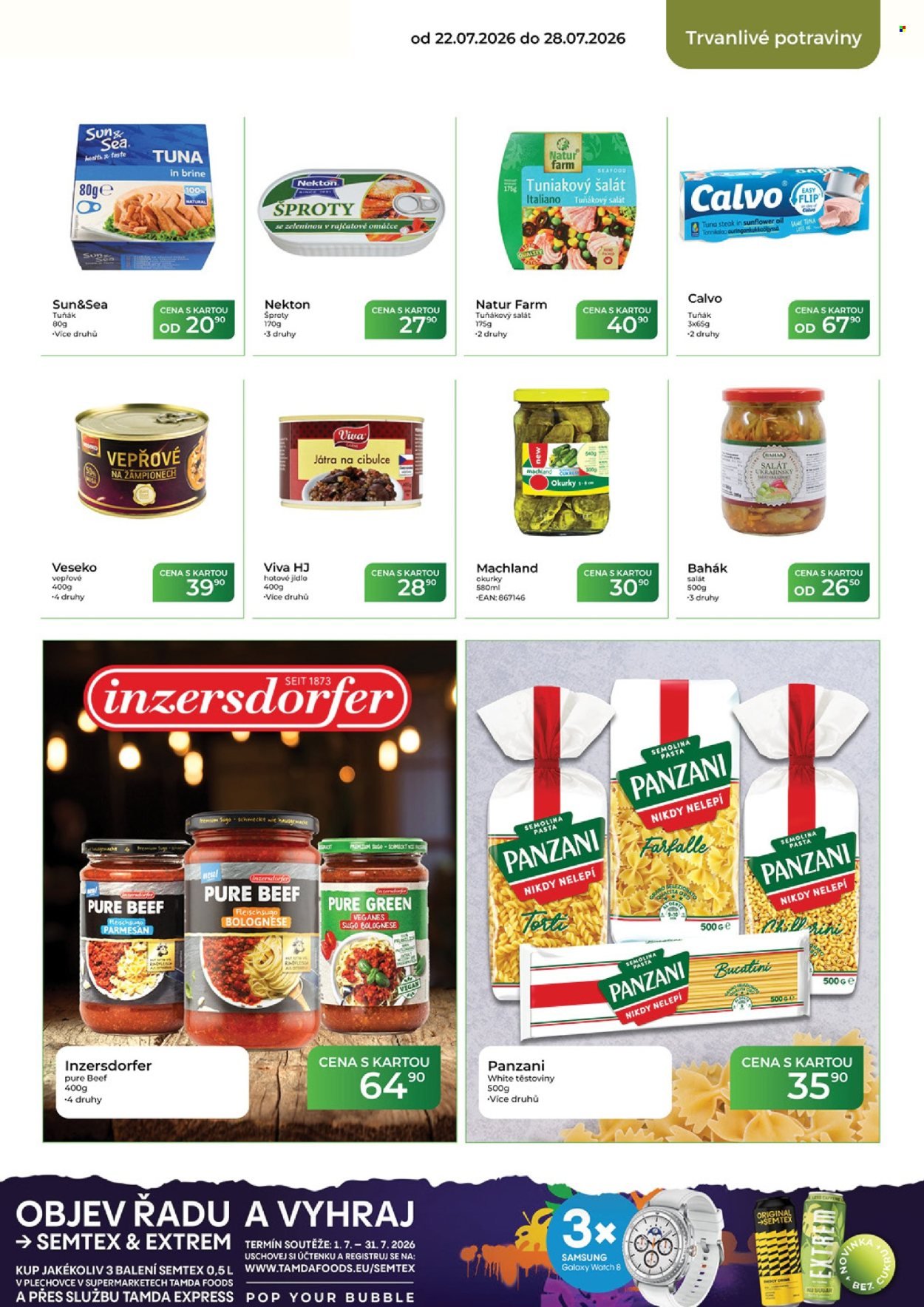 TAMDA FOODS leták - Od středy 22.7.2026