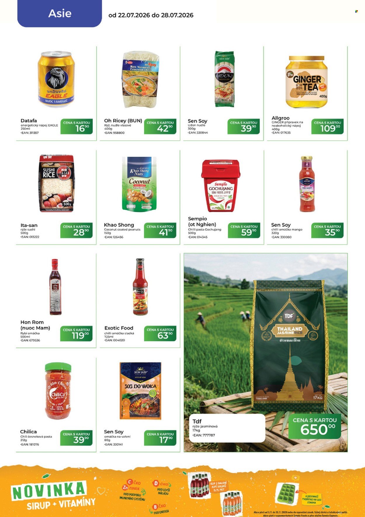 TAMDA FOODS leták - Od středy 22.7.2026