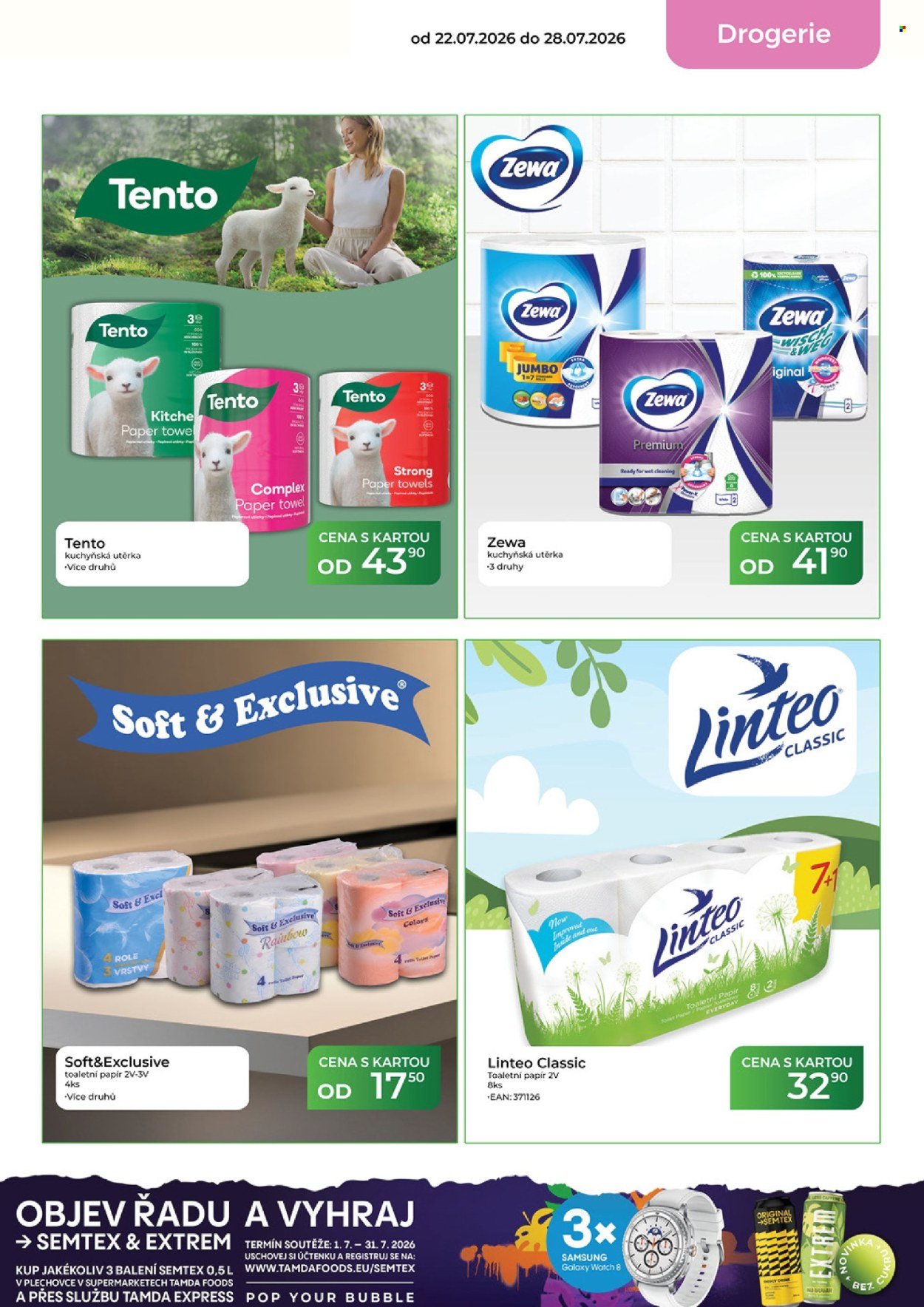 TAMDA FOODS leták - Od středy 22.7.2026
