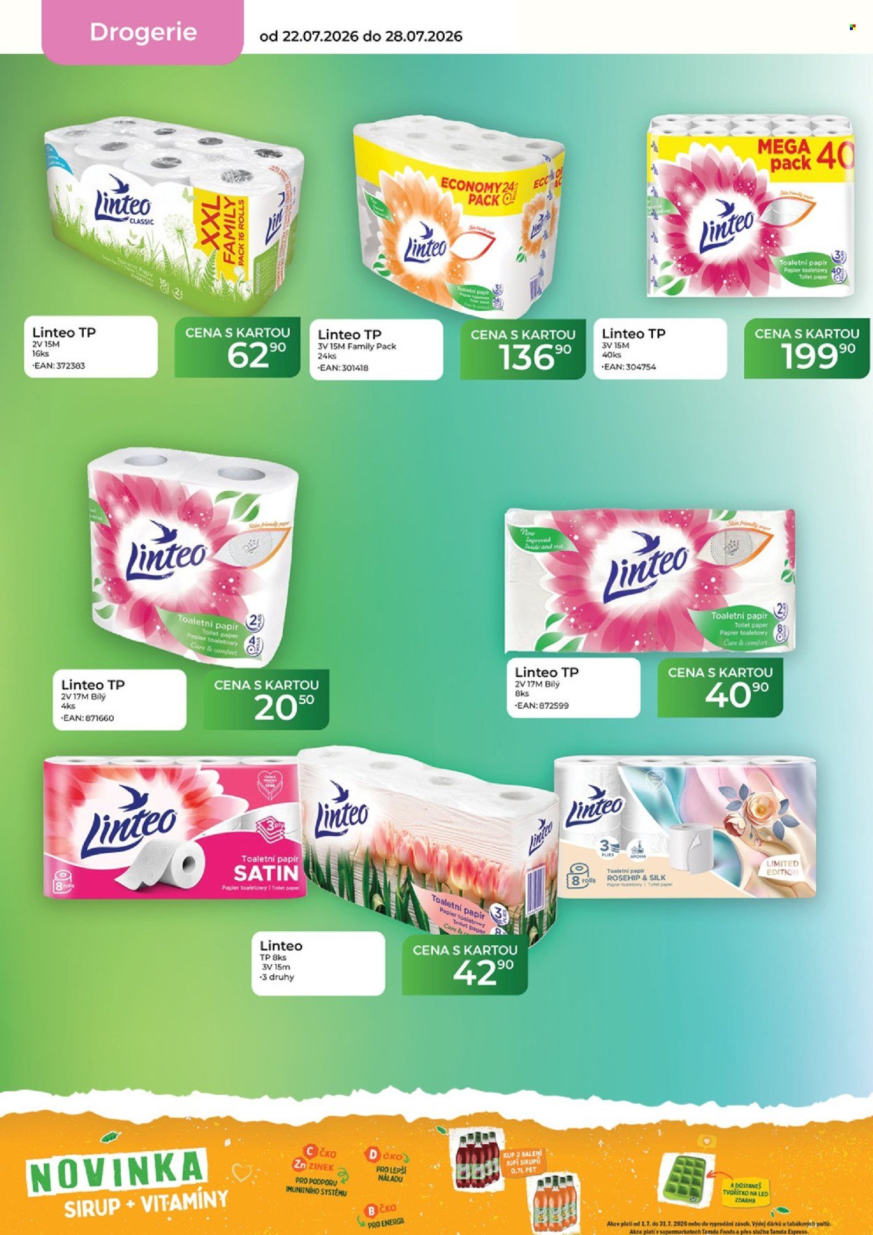 TAMDA FOODS leták - Od středy 22.7.2026