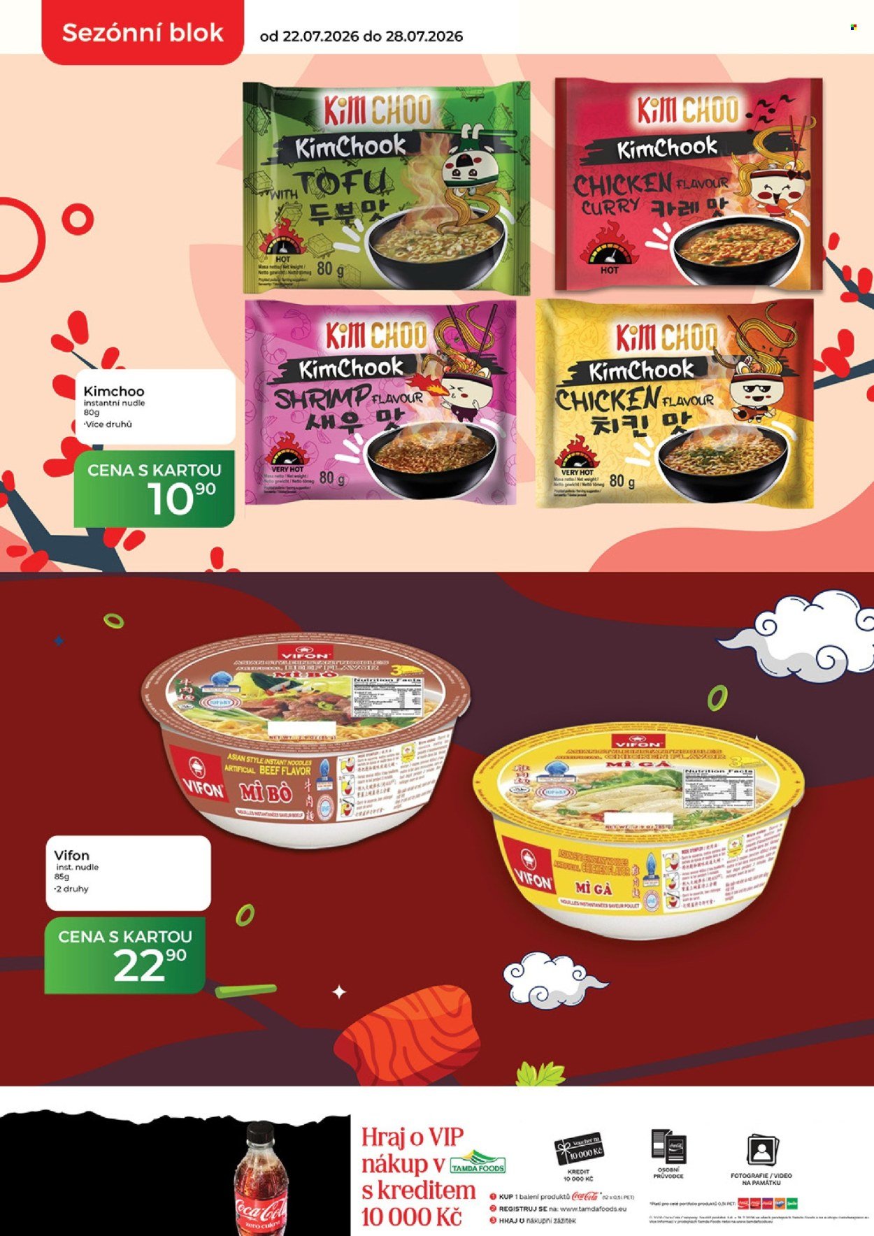 TAMDA FOODS leták - Od středy 22.7.2026