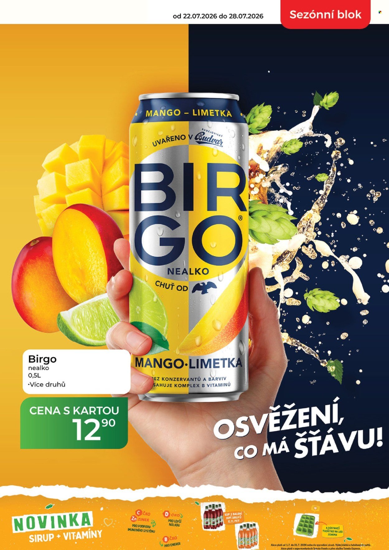 TAMDA FOODS leták - Od středy 22.7.2026