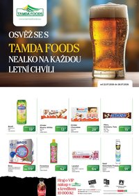 TAMDA FOODS leták - Od středy 22.7.2026