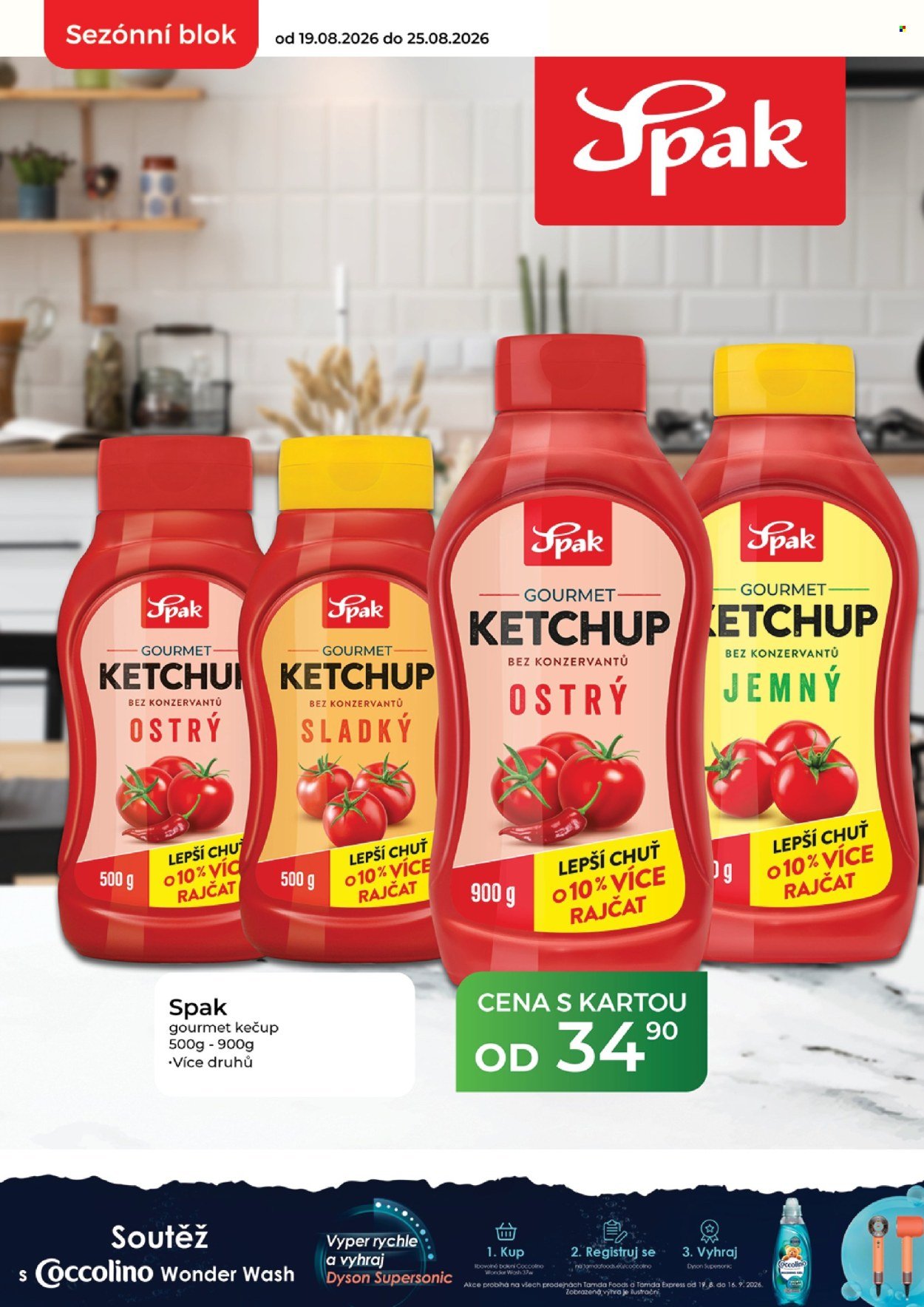 TAMDA FOODS leták - Od středy 19.8.2026