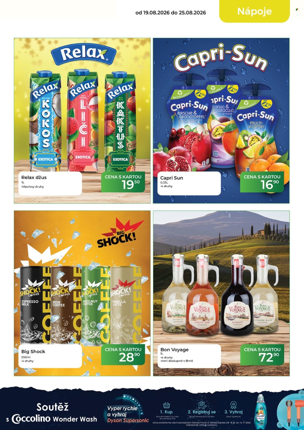 TAMDA FOODS leták - Od středy 19.8.2026