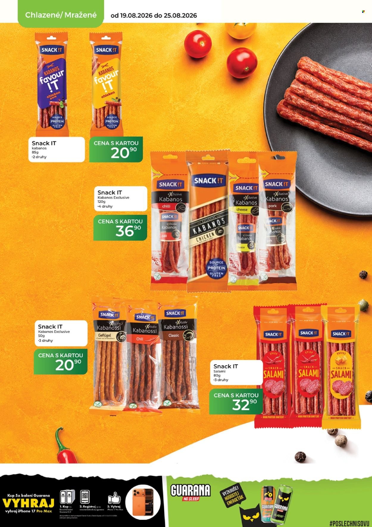 TAMDA FOODS leták - Od středy 19.8.2026