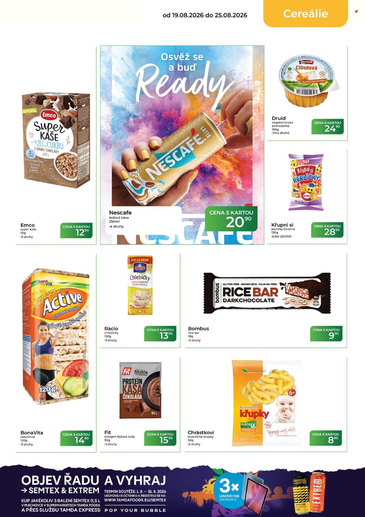 TAMDA FOODS leták - Od středy 19.8.2026