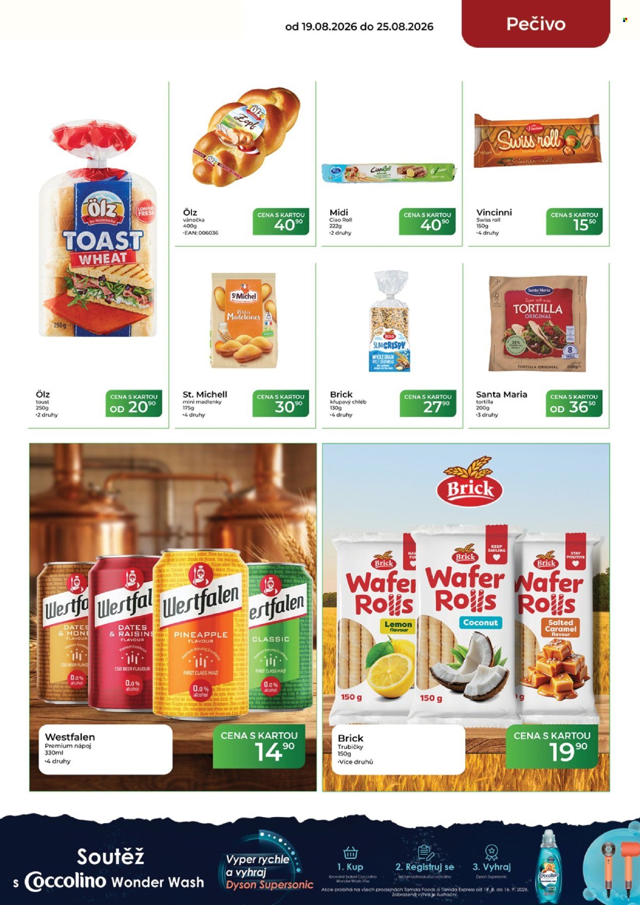 TAMDA FOODS leták - Od středy 19.8.2026