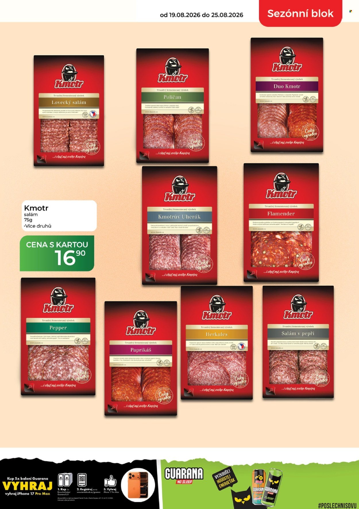 TAMDA FOODS leták - Od středy 19.8.2026