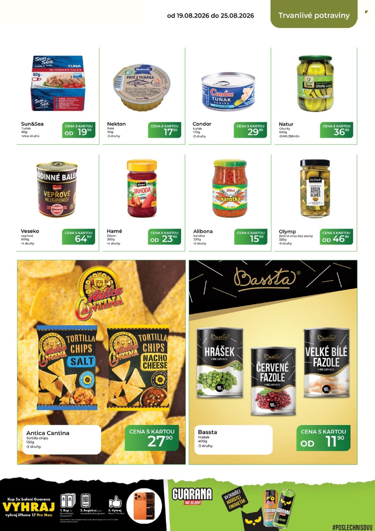 TAMDA FOODS leták - Od středy 19.8.2026
