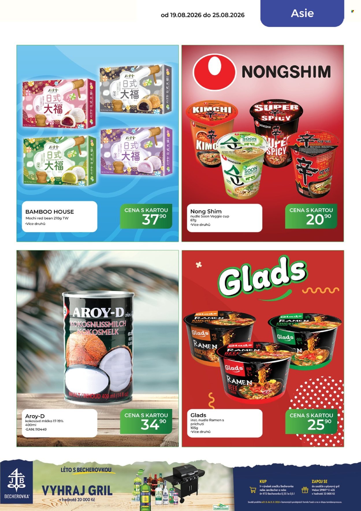 TAMDA FOODS leták - Od středy 19.8.2026