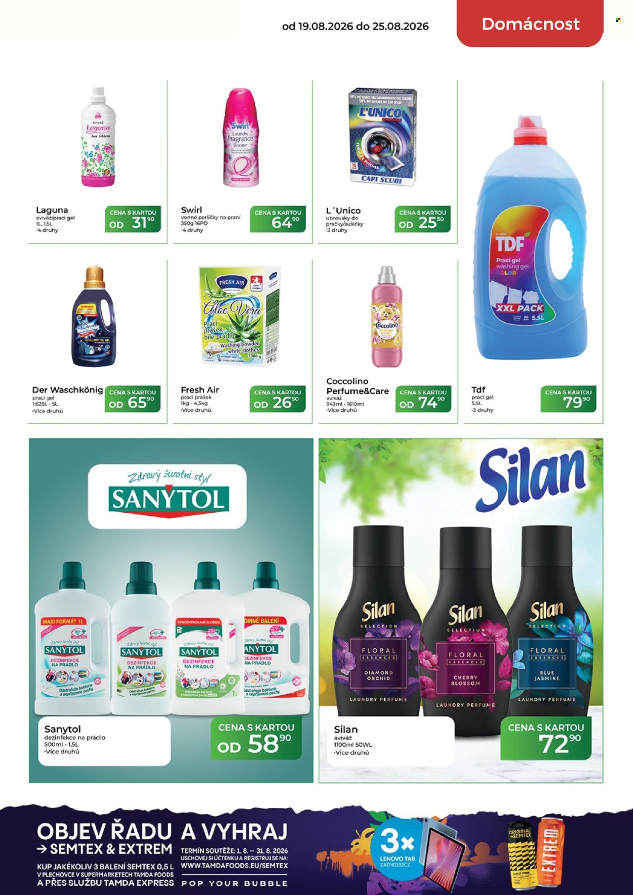 TAMDA FOODS leták - Od středy 19.8.2026