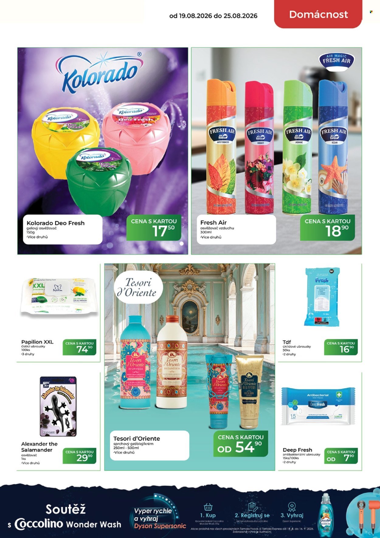 TAMDA FOODS leták - Od středy 19.8.2026
