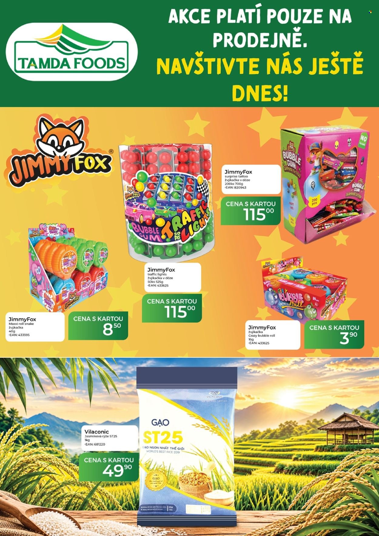TAMDA FOODS leták - Od středy 19.8.2026