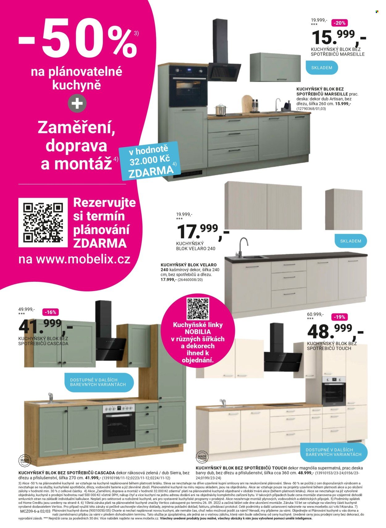 MÖBELIX leták - Narozeninové slevy -50% na druhý levnější produkt