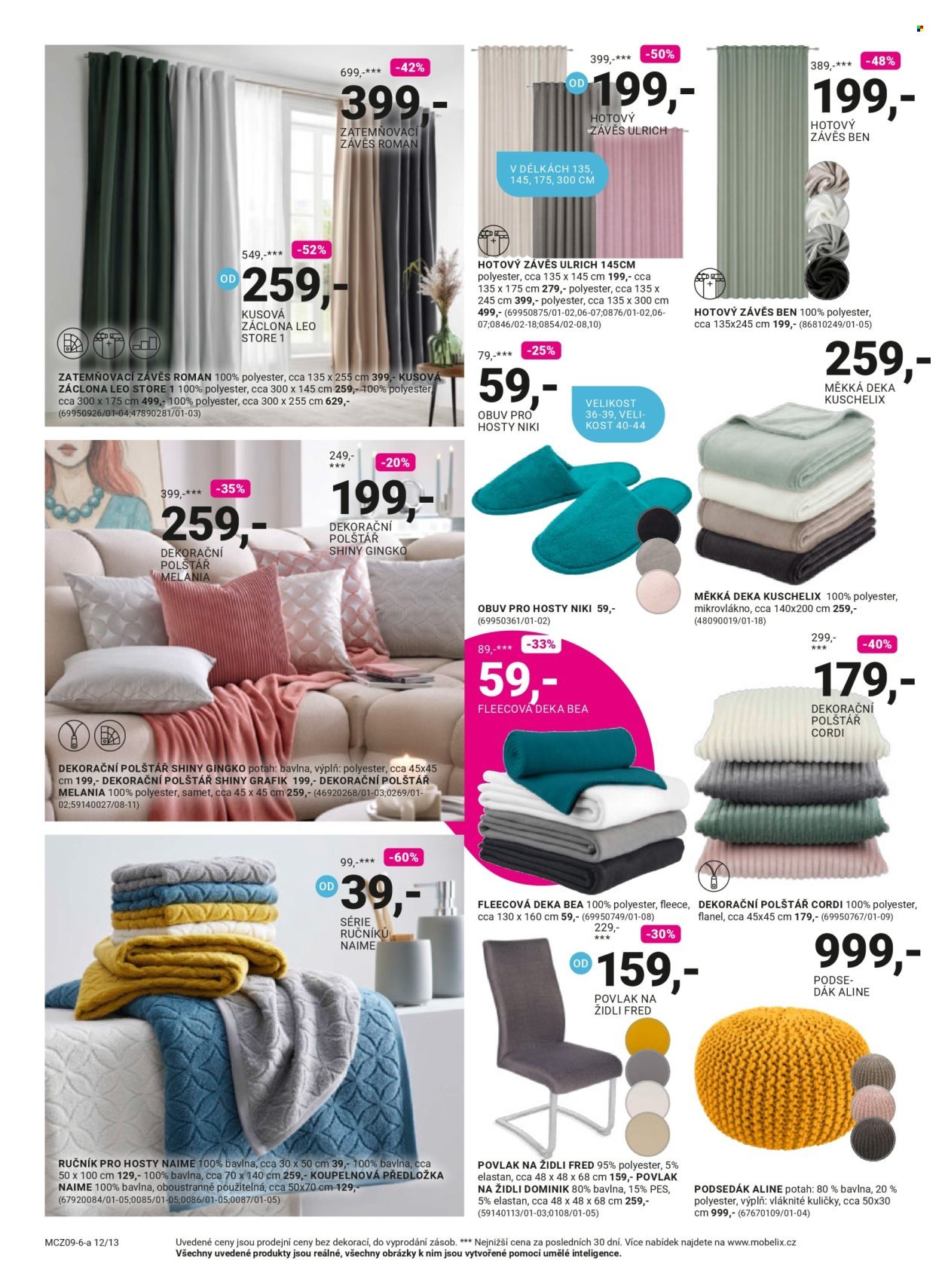 MÖBELIX leták - Narozeninové slevy -50% na druhý levnější produkt