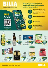 BILLA leták - Klub (2026-02-11 - 2026-02-24)