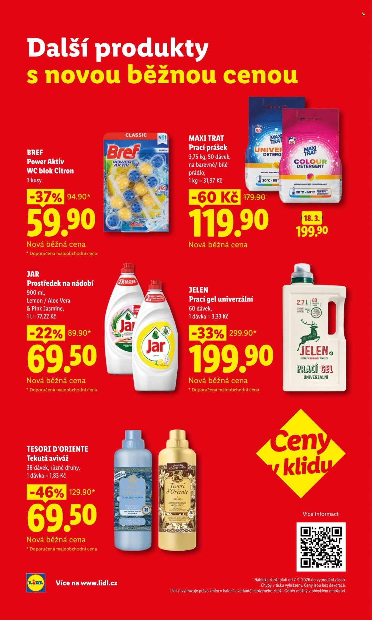 LIDL leták - Od čtvrtka 10.9.2026