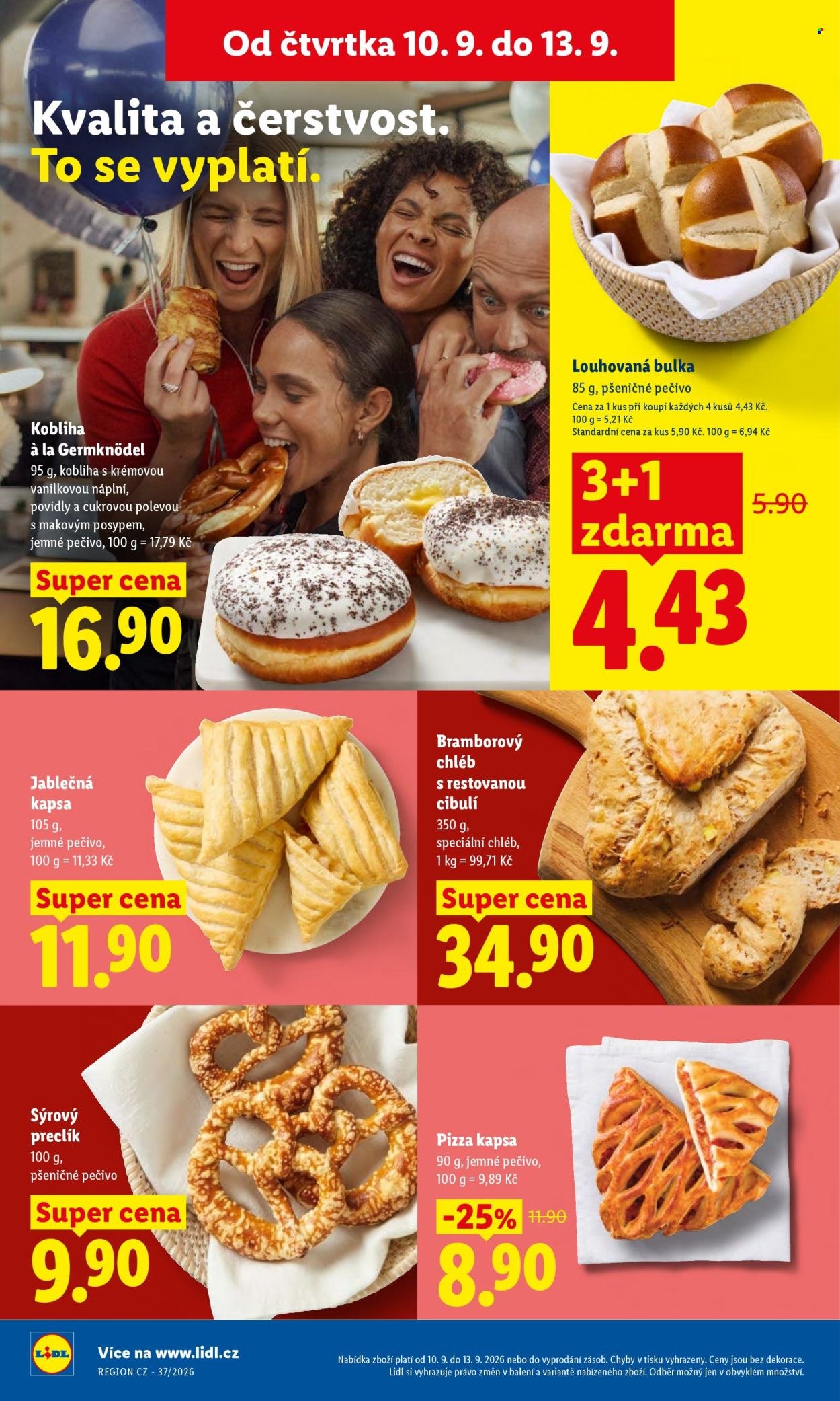 LIDL leták - Od čtvrtka 10.9.2026