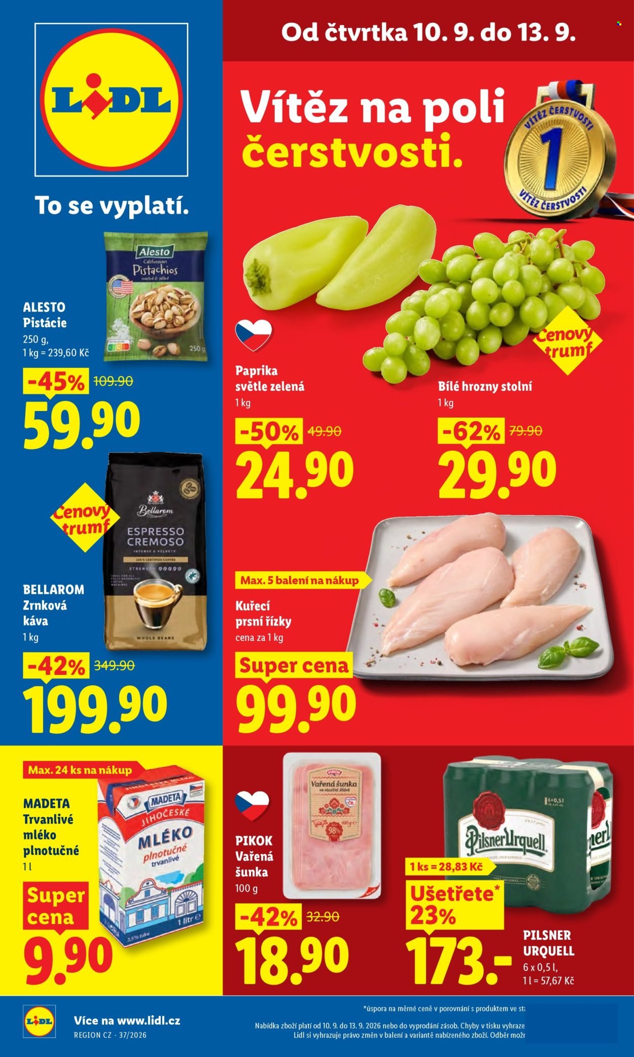 LIDL leták - Od čtvrtka 10.9.2026