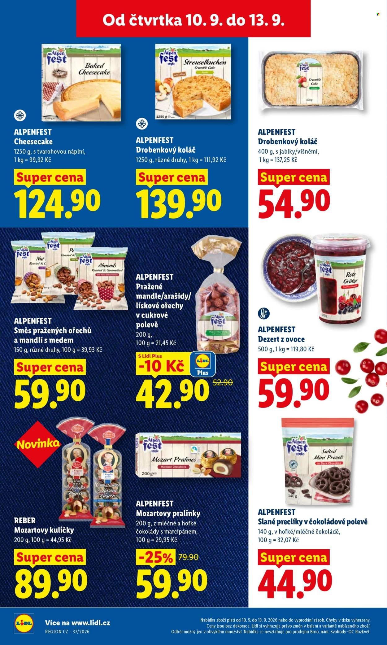 LIDL leták - Od čtvrtka 10.9.2026