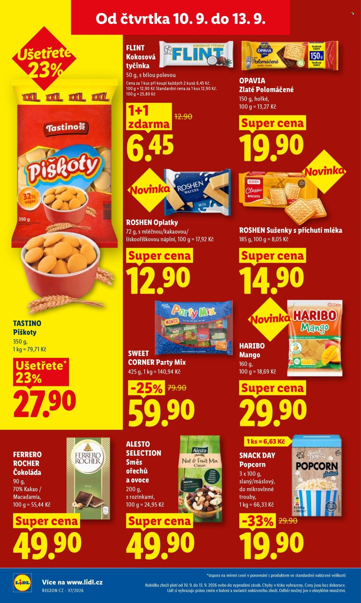 LIDL leták - Od čtvrtka 10.9.2026