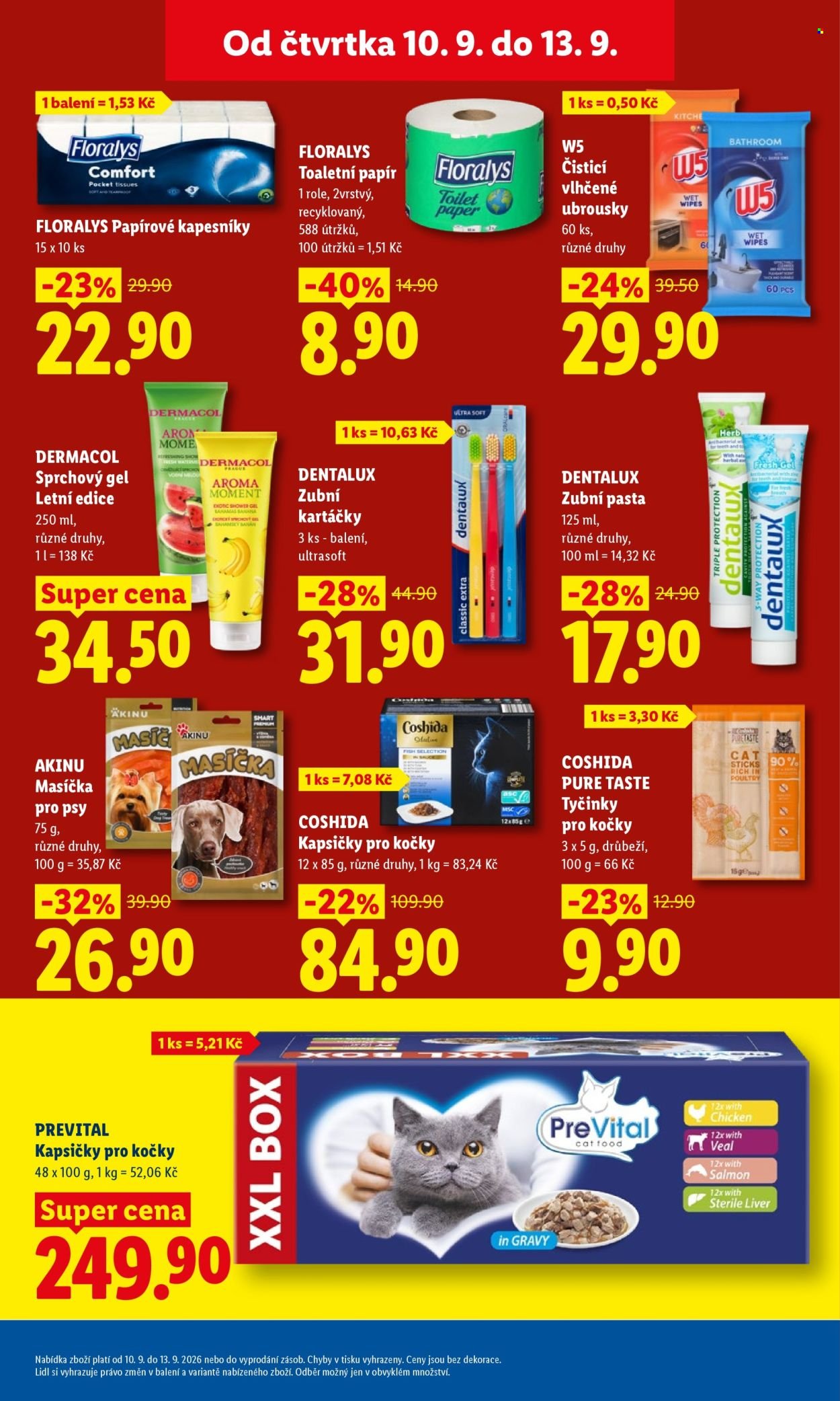 LIDL leták - Od čtvrtka 10.9.2026