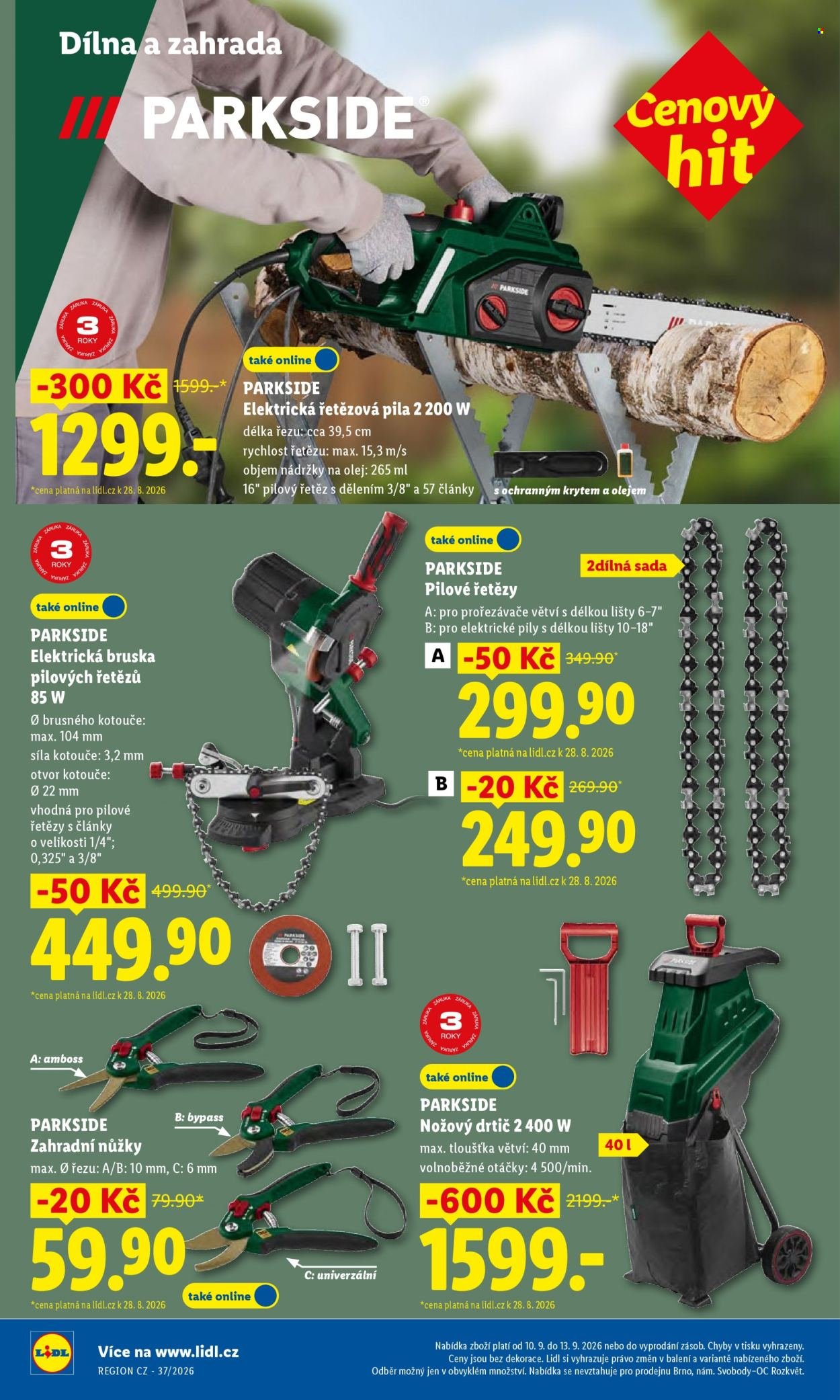 LIDL leták - Od čtvrtka 10.9.2026