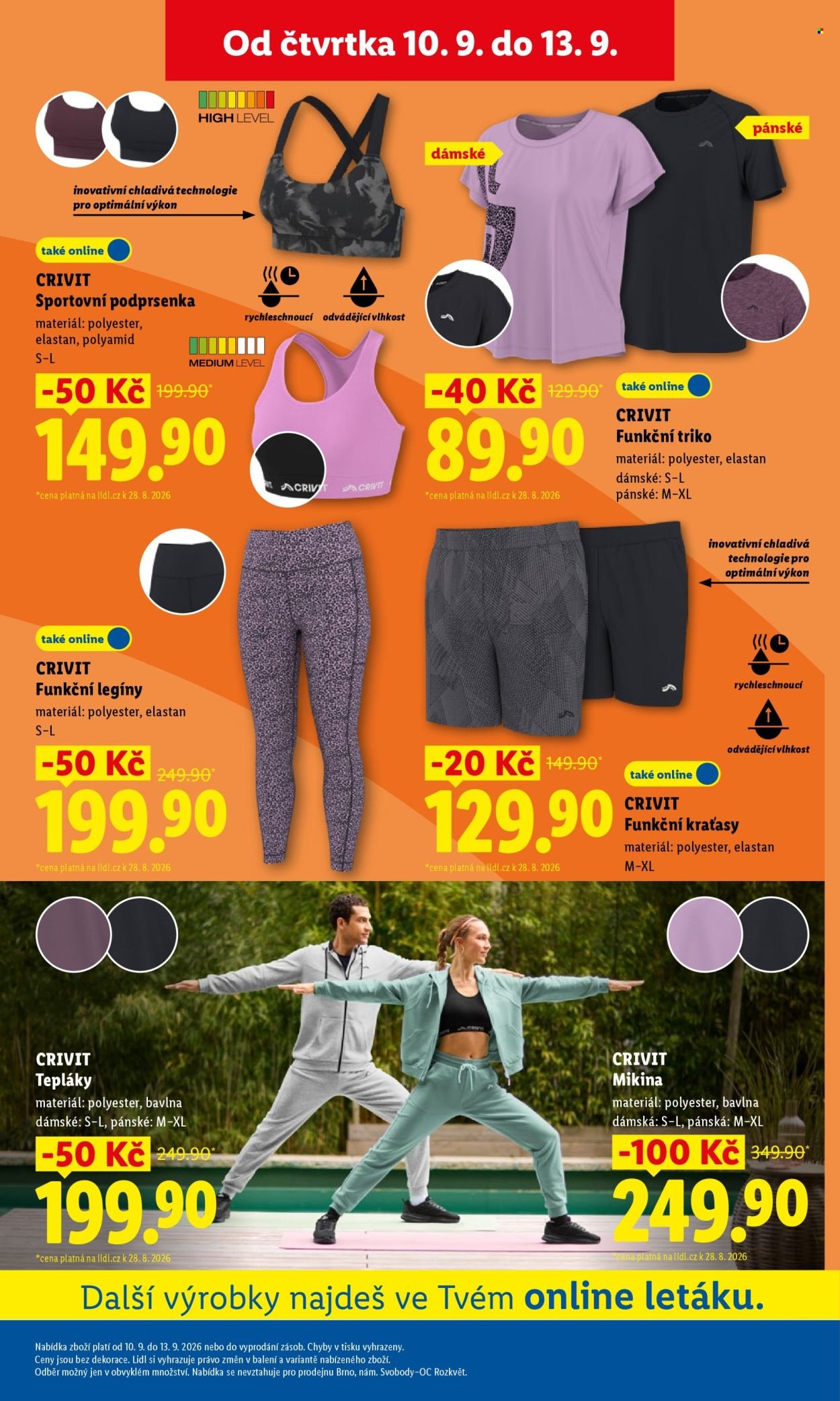 LIDL leták - Od čtvrtka 10.9.2026